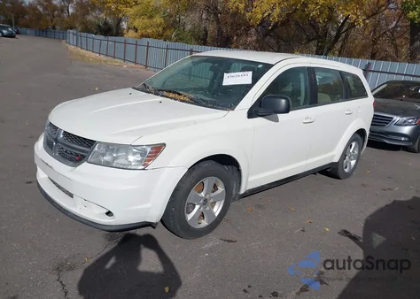 2013 Dodge Journey American Value Pkg from USA, damaged, VIN 3C4PDCAB3DT535725